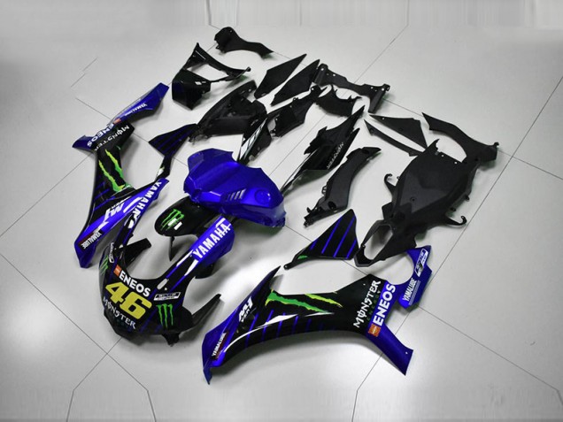 Yamaha R1 2015-2019 - Blau Blau Weiß ENEOS 46 Monster Yamaha R1 2015-2019 - Blau Blau Weiß ENEOS 46 Monster
