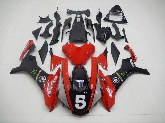 Yamaha R1 2015-2019 - Schwarz Rot 5 Yamaha R1 2015-2019 - Schwarz Rot 5