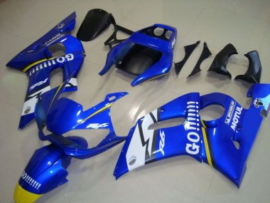 Yamaha R6 1998-2002 - Blau Go Motul