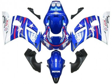 Yamaha R6 1998-2002 - Blau Weiß Star Fiat