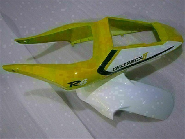 Yamaha R6 1998-2002 - Gelb Weiß Yamaha R6 1998-2002 - Gelb Weiß
