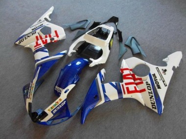 Yamaha R6 2003-2005 - Blau Weiß Fiat