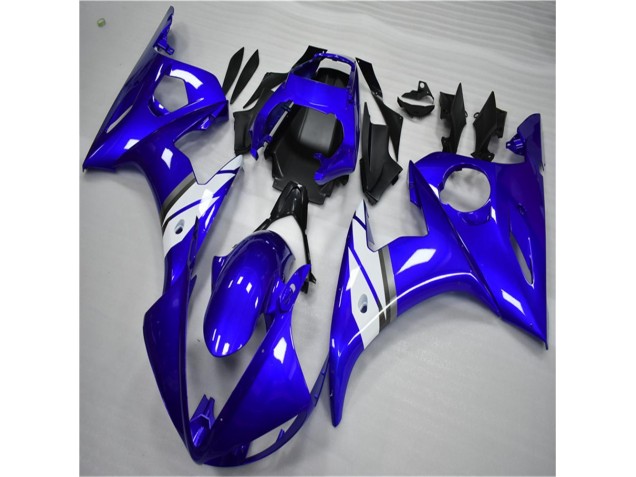 Yamaha R6 2003-2005 - Blau Weiß Yamaha R6 2003-2005 - Blau Weiß