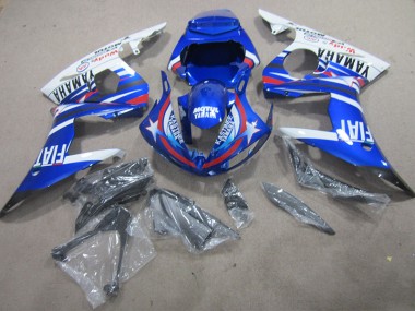 Yamaha R6 2003-2005 - Blau Weiß Motul Fiat