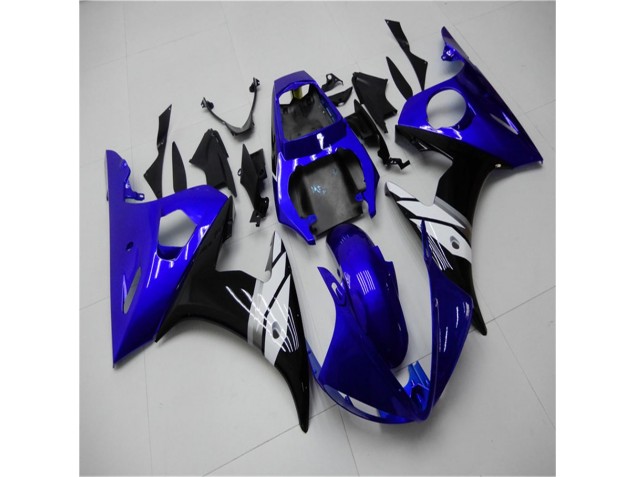 Yamaha R6 2003-2005 - Blau Weiß Schwarz Yamaha R6 2003-2005 - Blau Weiß Schwarz