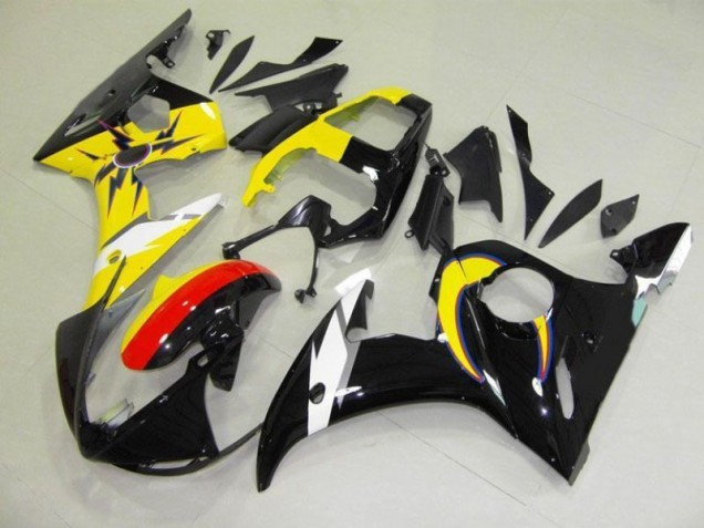 Yamaha R6 2003-2005 - Mond Schwarz Gelb Yamaha R6 2003-2005 - Mond Schwarz Gelb