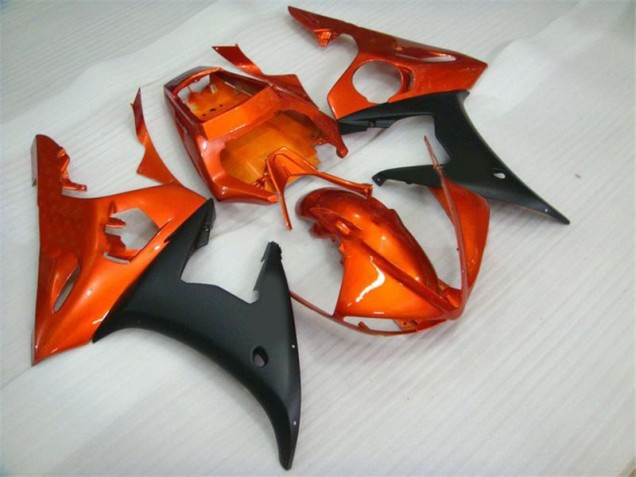 Yamaha R6 2003-2005 - Orange Schwarz Yamaha R6 2003-2005 - Orange Schwarz