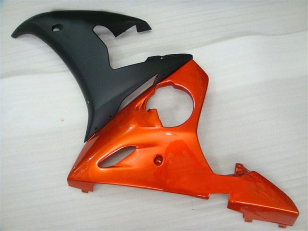 Yamaha R6 2003-2005 - Orange Schwarz Yamaha R6 2003-2005 - Orange Schwarz