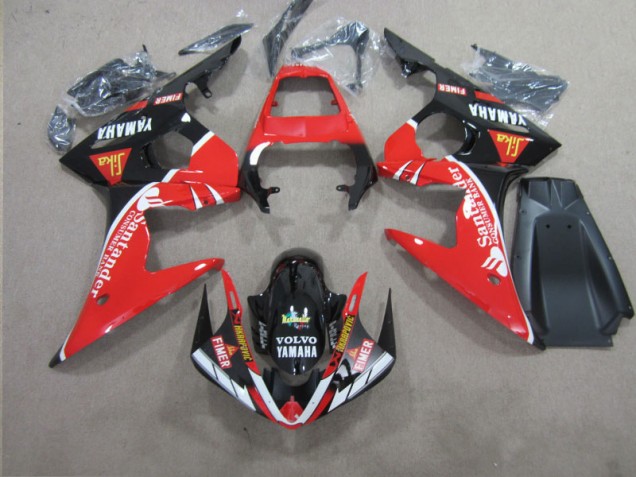 Yamaha R6 2003-2005 - Rot Schwarz SantUnder Yamaha R6 2003-2005 - Rot Schwarz SantUnder