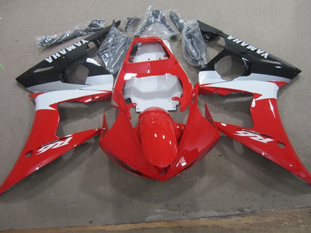 Yamaha R6 2003-2005 - Rot Weiß Aufkleber Yamaha R6 2003-2005 - Rot Weiß Aufkleber