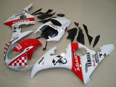 Yamaha R6 2003-2005 - Rot Weiß