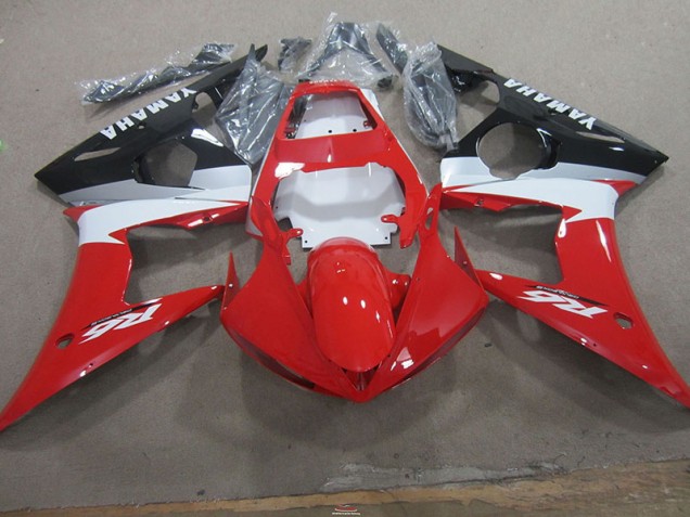 Yamaha R6 2003-2005 - Rot Weiß Yamaha R6 2003-2005 - Rot Weiß