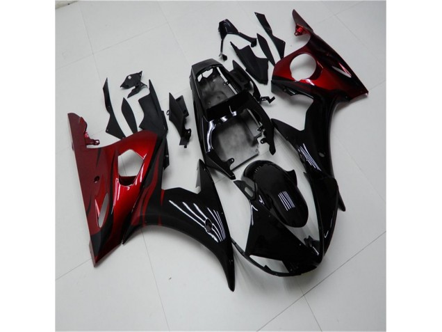 Yamaha R6 2003-2005 - Schwarz Rot Yamaha R6 2003-2005 - Schwarz Rot