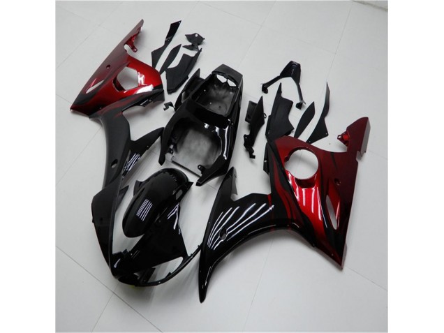 Yamaha R6 2003-2005 - Schwarz Rot Yamaha R6 2003-2005 - Schwarz Rot