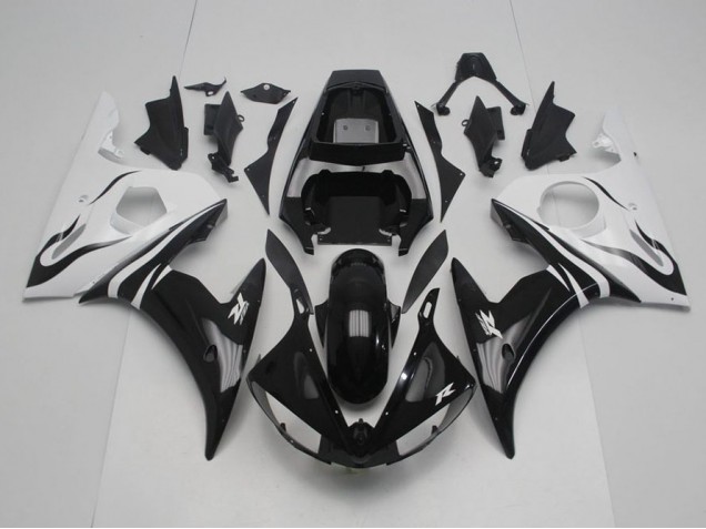 Yamaha R6 2003-2005 - Schwarz Weiß Yamaha R6 2003-2005 - Schwarz Weiß