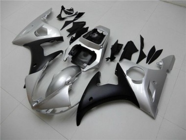 Yamaha R6 2003-2005 - Silber Schwarz