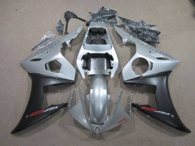 Yamaha R6 2003-2005 - Silber Schwarz