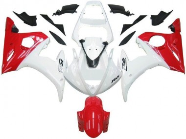 Yamaha R6 2003-2005 - Weiß Rot