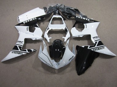 Yamaha R6 2003-2005 - Weiß Schwarz