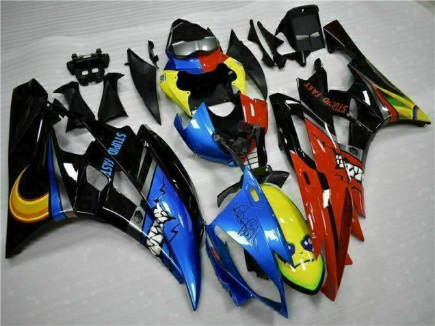 Yamaha R6 2006-2007 - Gelb Blau Rot Yamaha R6 2006-2007 - Gelb Blau Rot