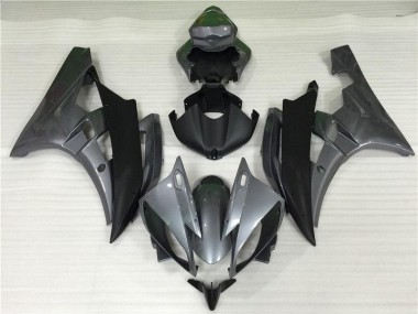 Yamaha R6 2006-2007 - Grau Schwarz