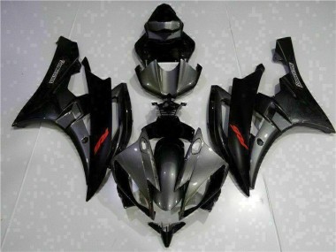 Yamaha R6 2006-2007 - Grau Schwarz