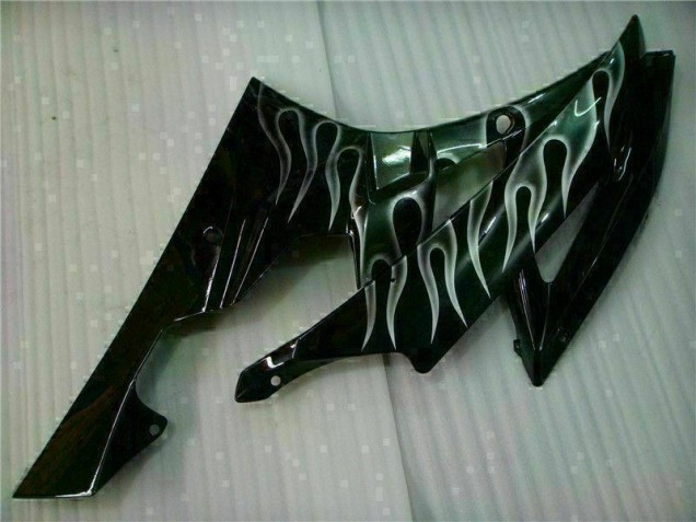 Yamaha R6 2006-2007 - Silber Flamme Schwarz Yamaha R6 2006-2007 - Silber Flamme Schwarz