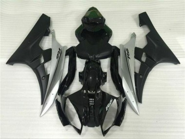 Yamaha R6 2006-2007 - Silber Schwarz