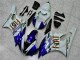 Yamaha R6 2006-2007 - Weiß Blau Yamaha R6 2006-2007 - Weiß Blau