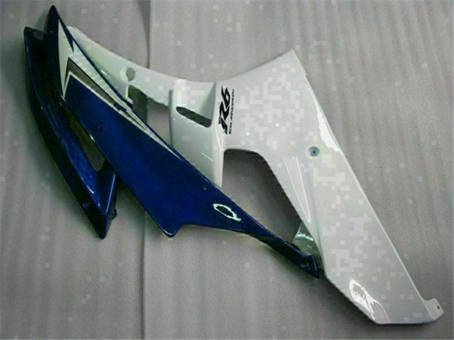 Yamaha R6 2006-2007 - Weiß Blau Yamaha R6 2006-2007 - Weiß Blau