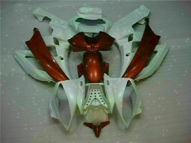 Yamaha R6 2006-2007 - Weiß Braun