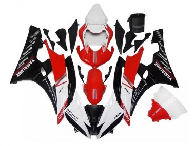 Yamaha R6 2006-2007 - Weiß Rot Schwarz