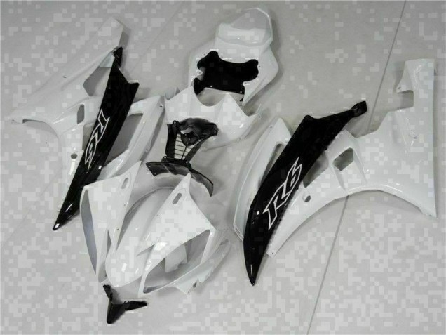 Yamaha R6 2006-2007 - Weiß Schwarz Yamaha R6 2006-2007 - Weiß Schwarz