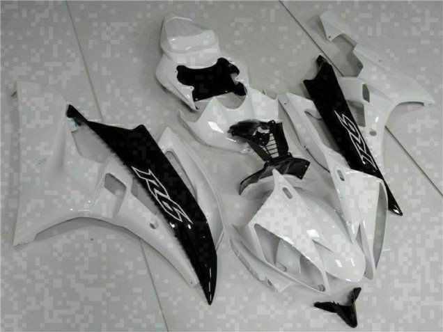 Yamaha R6 2006-2007 - Weiß Schwarz Yamaha R6 2006-2007 - Weiß Schwarz