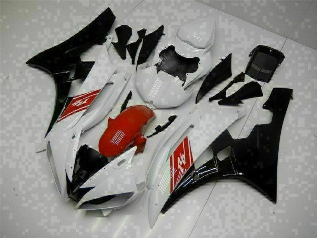 Yamaha R6 2006-2007 - Weiß Schwarz Yamaha R6 2006-2007 - Weiß Schwarz