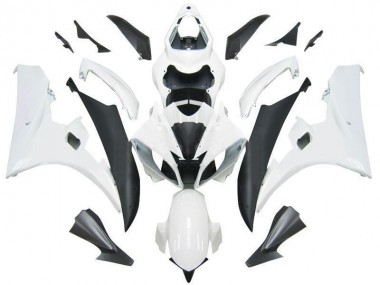 Yamaha R6 2006-2007 - Weiß Schwarz