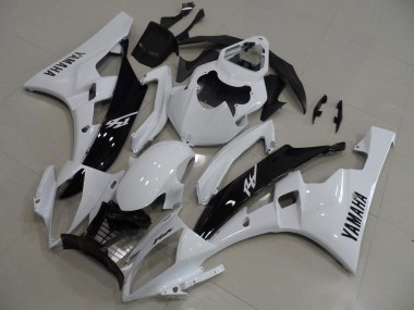 Yamaha R6 2006-2007 - Weiß Und Schwarz