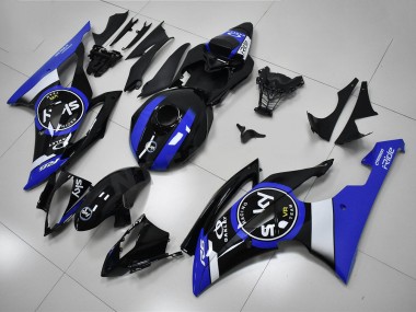 Yamaha R6 2008-2016 - Blau Schwarz
