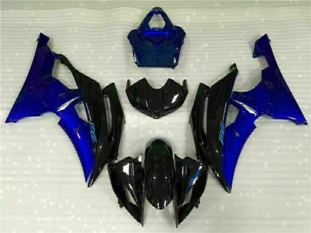 Yamaha R6 2008-2016 - Blau Schwarz