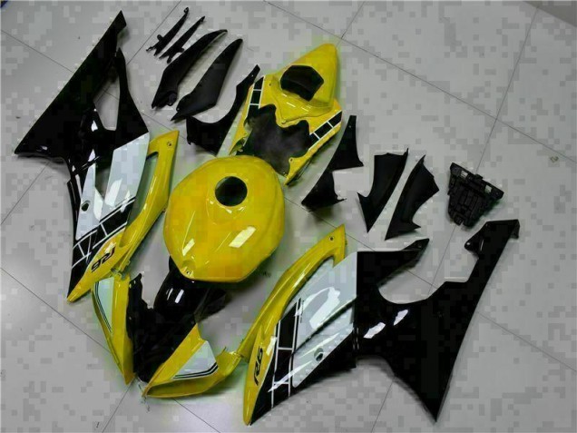 Yamaha R6 2008-2016 - Gelb Schwarz Yamaha R6 2008-2016 - Gelb Schwarz