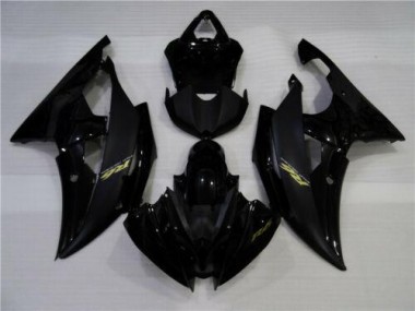 Yamaha R6 2008-2016 - Matt schwarz Glänzend