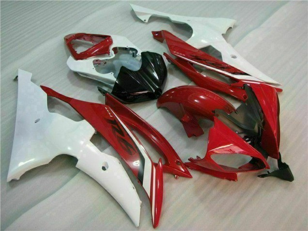Yamaha R6 2008-2016 - Rot Weiß Yamaha R6 2008-2016 - Rot Weiß