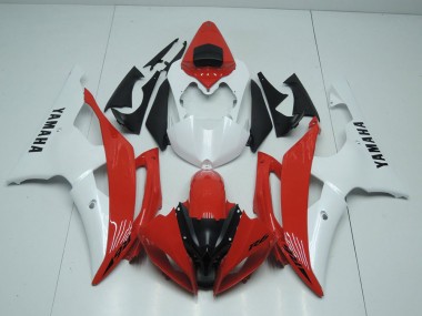 Yamaha R6 2008-2016 - Rot und PerlWeiß