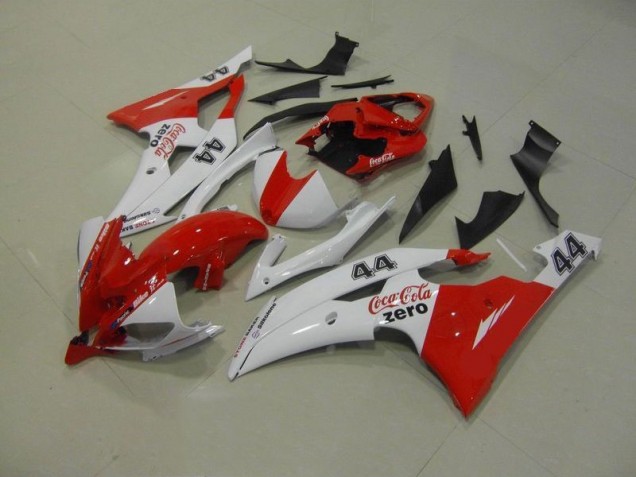 Yamaha R6 2008-2016 - Weiß Rot Coca Cola Zero 44