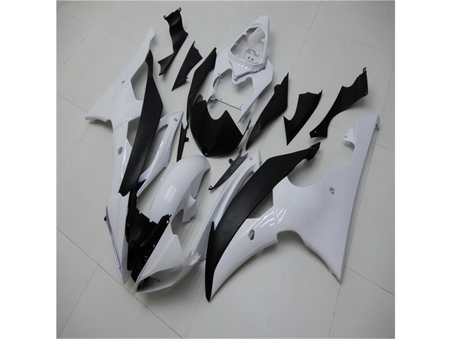 Yamaha R6 2008-2016 - Weiß Schwarz Yamaha R6 2008-2016 - Weiß Schwarz