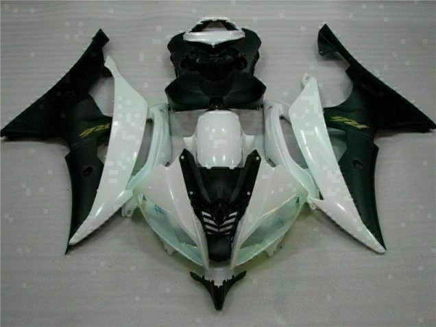Yamaha R6 2008-2016 - Weiß Schwarz Yamaha R6 2008-2016 - Weiß Schwarz