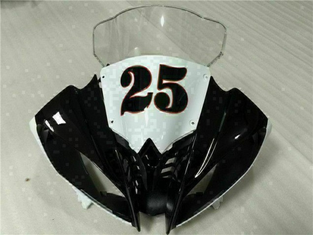 Yamaha R6 2008-2016 - Weiß Schwarz Yamaha R6 2008-2016 - Weiß Schwarz