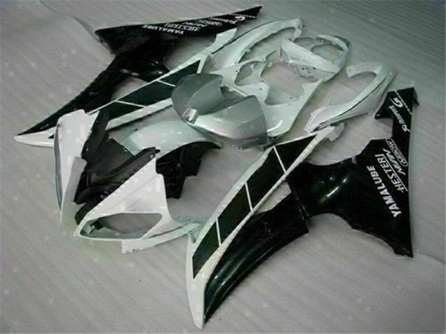 Yamaha R6 2008-2016 - Weiß Schwarz Yamaha R6 2008-2016 - Weiß Schwarz